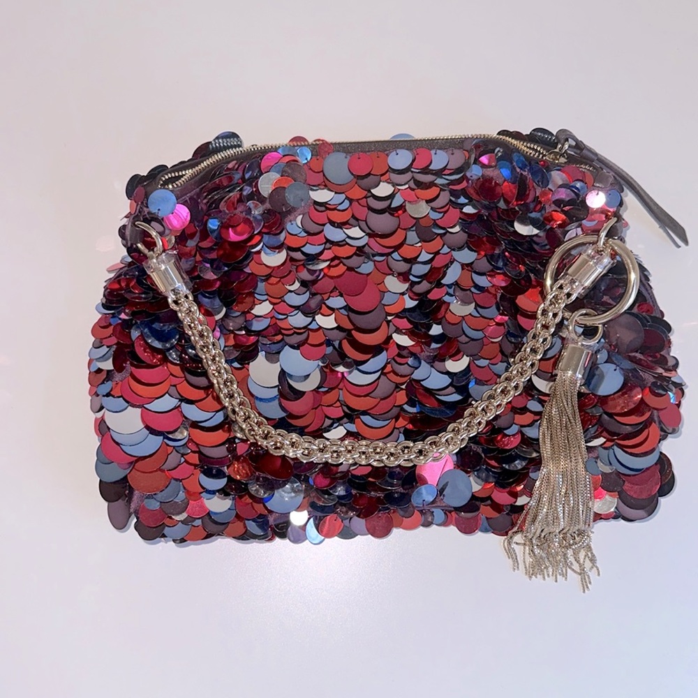 Jimmy Choo sequin evening bag